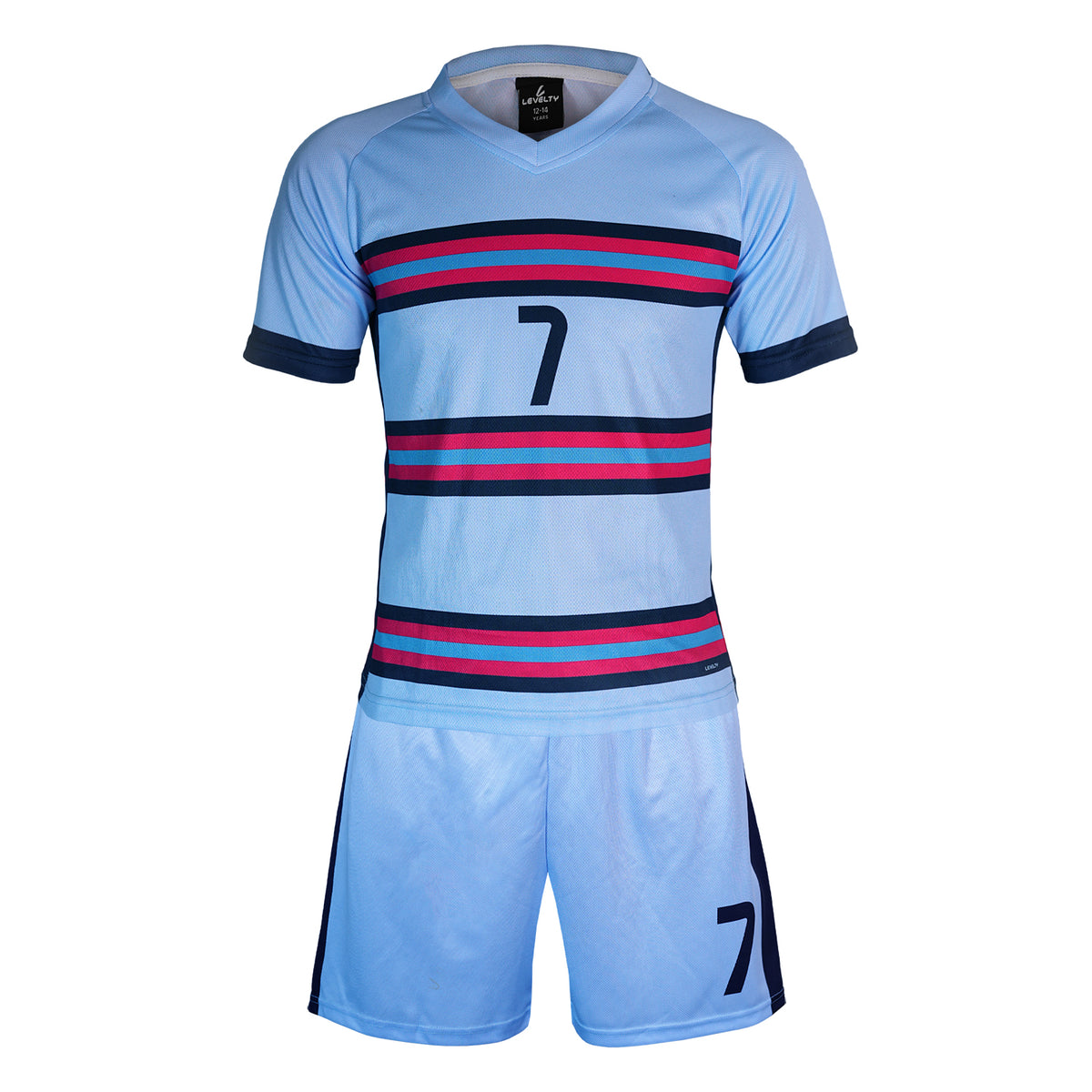 Ronaldo Cr-7 Sky-Blue uniform kit