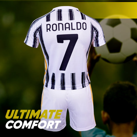 Ronaldo jeep white-Black uniform kit