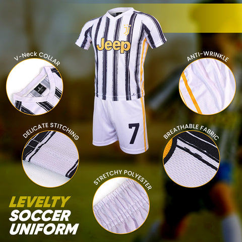 Ronaldo jeep white-Black uniform kit